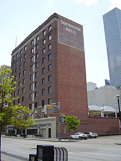 The Sam Houston Hotel Historic hotel in Houston, Texas, U.S.