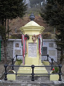 Alexander Csoma de Korosi tomb at Darjeeling.JPG