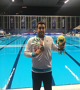 Ali Pirouzkhah Iranian water polo player