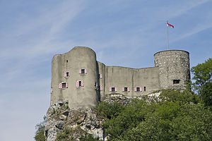 The south facade of Alt-Falkenstein Castle