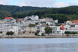 Den gamle del af Sassnitz.