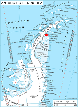 <span class="mw-page-title-main">Akra Peninsula</span> Peninsula in Antarctic