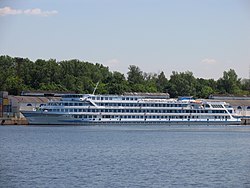 The Anton Chekhov in the Severny river port of Moscow 2011