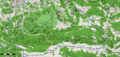 Kokapen mapa/Aralar