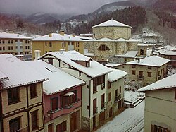 Nevazo en Ibarra, en o termin d'Aramaio