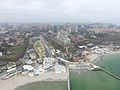 English: Arcadia in early spring 2016, aerial view Русский: Аркадия ранней весной 2016 года, аэроснимок