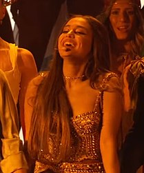Ariana Grande, 2018'de MTV Müzik Ödülleri'nde.