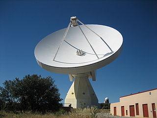 Yebes Observatory RT40m radio telescope at Yebes, Spain