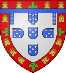 The coat of arms of Henry the Navigator.