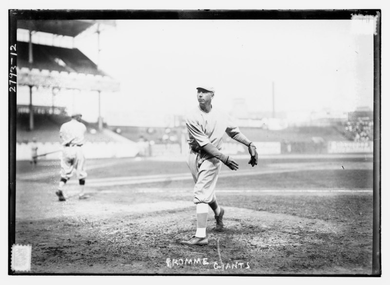 File:Art Fromme, New York NL, at Polo Grounds, NY (baseball) LCCN2014693867.tif