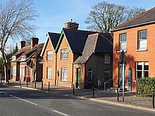 Arts and Crafts style cottages, Main Street, Castlekmock