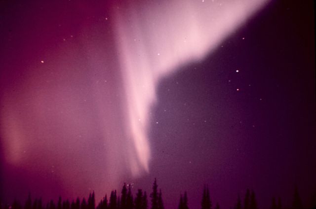 Poollicht boven Alaska