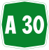 Autostrada A30 perisai}}