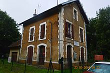 The old railway station Auzits old railway station.JPG