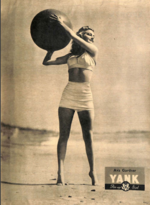 Thumbnail for File:Ava Gardner pin-up, Yank, The Army Weekly (1943).png