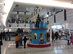 Interior of the mall, ground floor