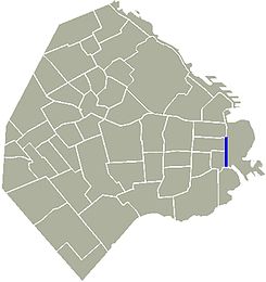 Avenida Ingeniero Huergo Mapa.jpg