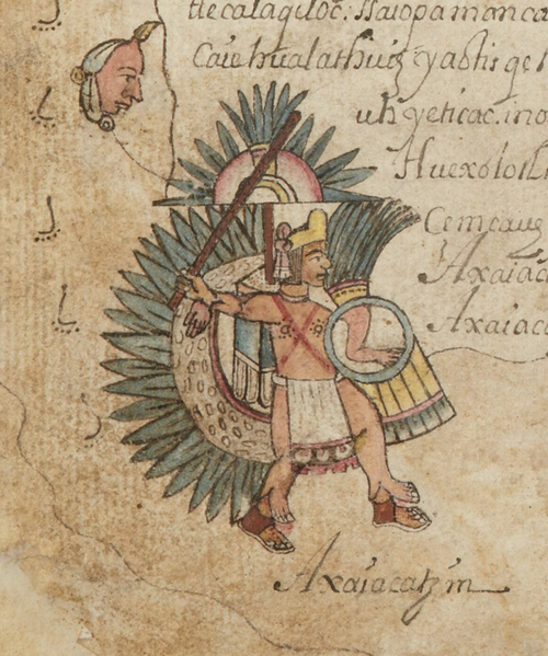 File:Axayácatl en la batalla de Tlatelolco, en el folio 26r.png