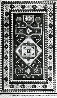 Namazlyg carpet from Shusha. 19th century.