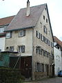 Wohnhaus mit ehemaliger Schreinerwerkstatt (Erhaltenswertes Gebäude)