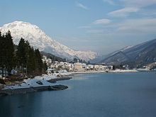 Barcis e il suo lago.