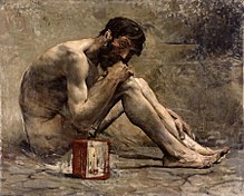 Diogenes, Gemälde von Jules Bastien-Lepage (1873) (Quelle: Wikimedia)