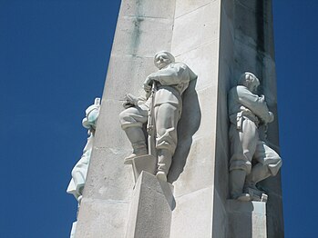 Spomenici rodovima Crvene armije na spomeniku na Batini