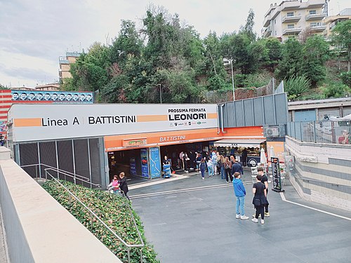 Battistini Metro A Station