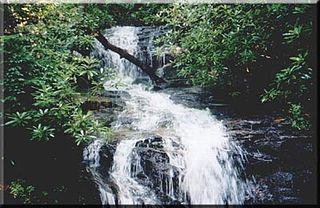 Becky Branch Falls waterfall