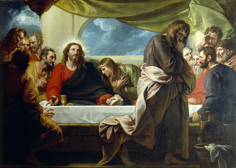 File:Benjamin West - The Last Supper - 80.101 - Detroit Institute of Arts.jpg