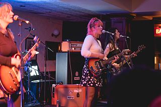 Bleached American pop band consisting of sisters Jennifer and Jessica Clavin, formerly of Mika Miko