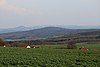 Vista desde el área al norte de Rudolphshan sur-sureste hasta Roßkuppe