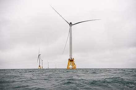 The Block Island Wind Farm is the first commercial offshore wind farm in the United States[76]