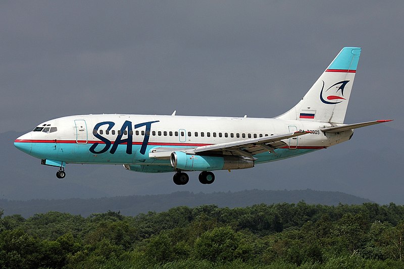 File:Boeing 737-232-Adv, SAT Airlines AN2321997.jpg