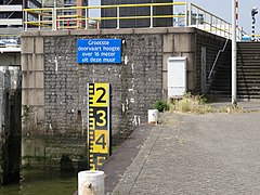 Boerengatbrug - Rotterdam (escaliers d'écluse).