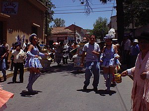 A street festival in Tarija
