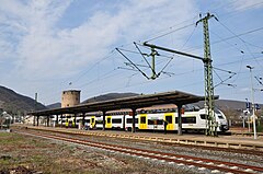 Boppard Hbf with a class 460 multiple unit