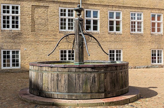 Well at Sistershouse in Christiansfeld, Denmark