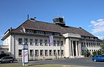 Airport reception building