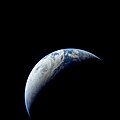 Az Apollo–4 felvétele a Földről keringés közben 1.