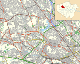 Brent London UK location map.svg