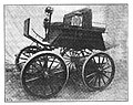 Dog-cart mit Elektro-Einbaumotor (1896)