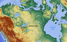 Buffalo Lake (Northwest Territories), Kanada locator 01.jpg