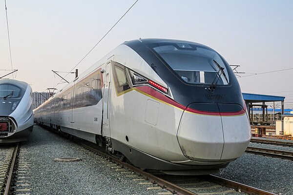 CJ6-0601, the Zhuzhou-built intercity rail speed up to 160km/h.