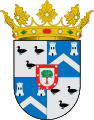 Blason espagnol de la famille Guignard de Saint-Priest en tant que ducs d'Almazán de Saint-Priest, grands d'Espagne de première classe Devise : « ESSE QUAM VIDERI »