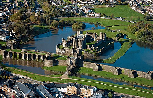 Caerphilly Castle things to do in Wales