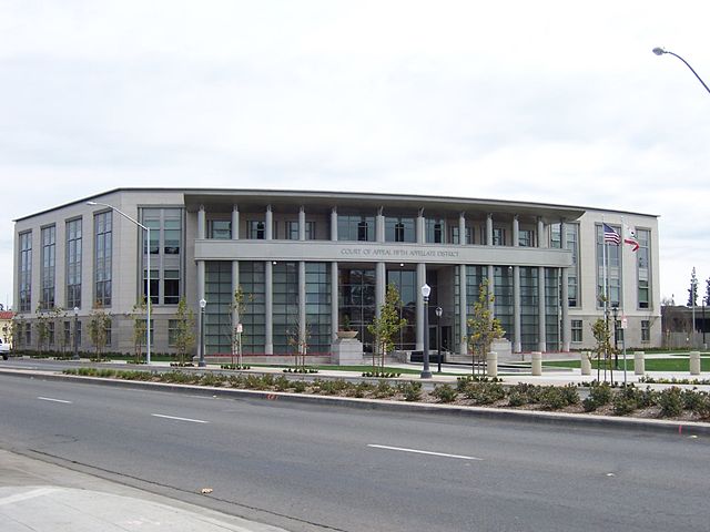 Fresno headquarters of the California courts of appeal for the Fifth District