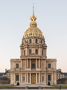 Հաշմանդամների տունը Փարիզում․ Ջուլիա Հարդոուին-Մանսար (ավարտվել է 1708թ․)