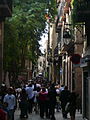 Català: Cavalcada de gegants de les festes de la Mercè del 2008, al tram del carrer Cardenal Casañas, carrer del Pi, carrer Canuda i la Rambla