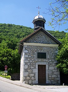 La chapelle de Létraz (1837).